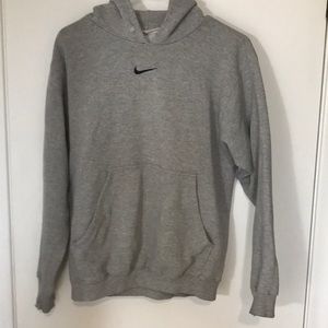grey nike hoodie